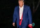 Late-Night Sighting: Trump Spotted With Mysterious Item